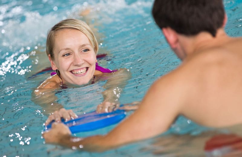 Safety measures and protocols followed at the swim school